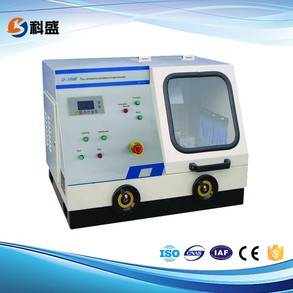 Q-100B Manual And Automatic Metallographic Specimen Cutting