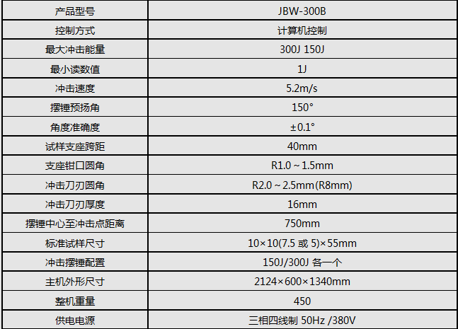 微机控制冲击试验机