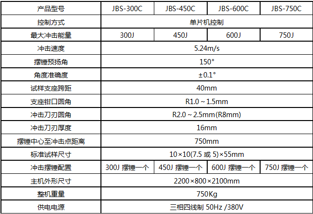 仪器化冲击试验机